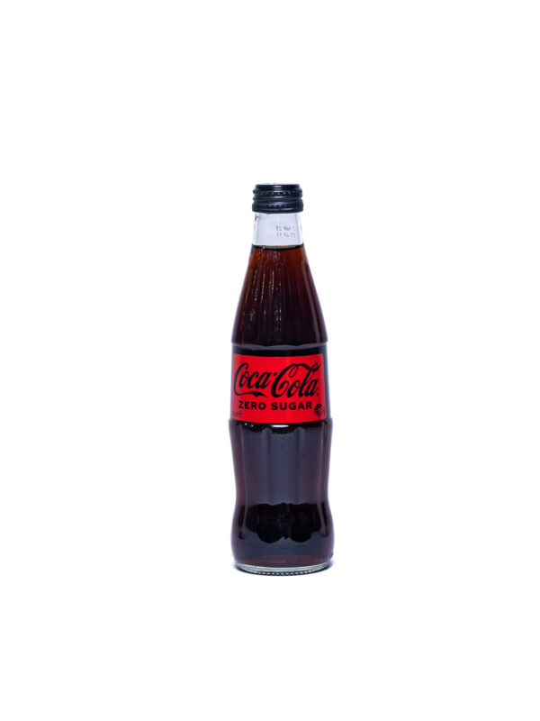 COKE NO SUGAR 330ML (GLASS) X 24