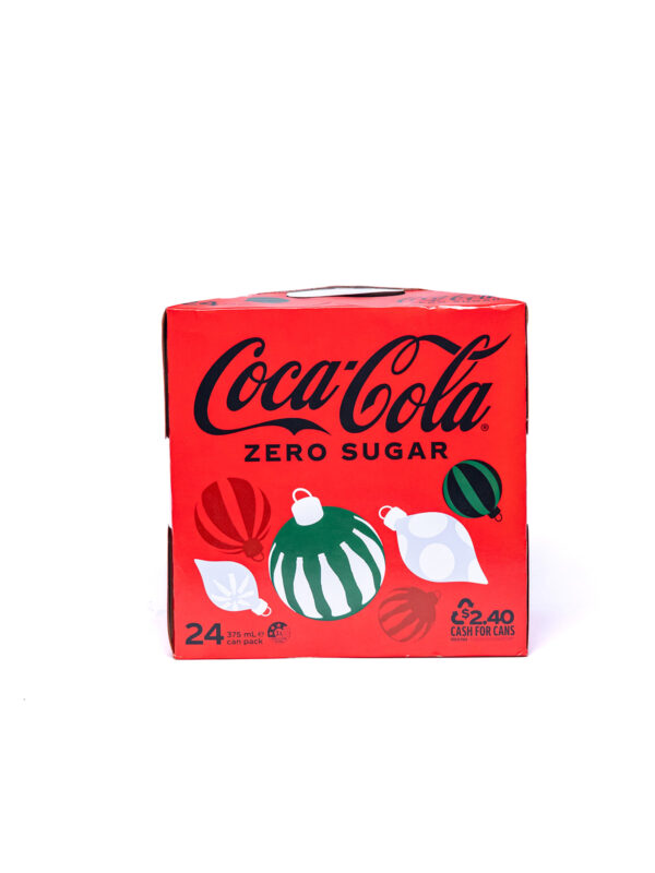 COKE NO SUGAR 375ML (CANS) X 24