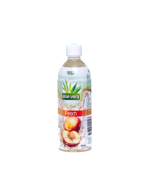 GREEN TIME PEACH 490ML X 24