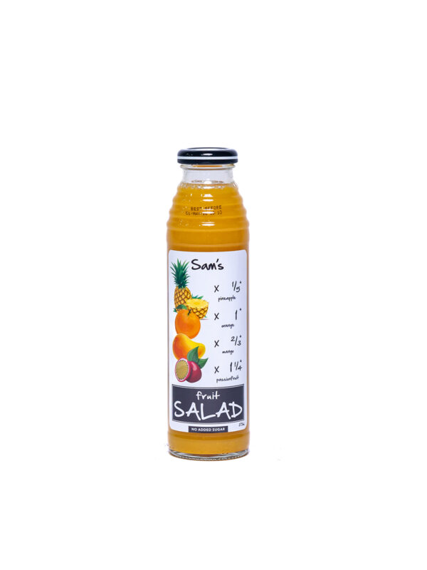 SAM'S JUICE FRUIT SALAD 375ML X 12