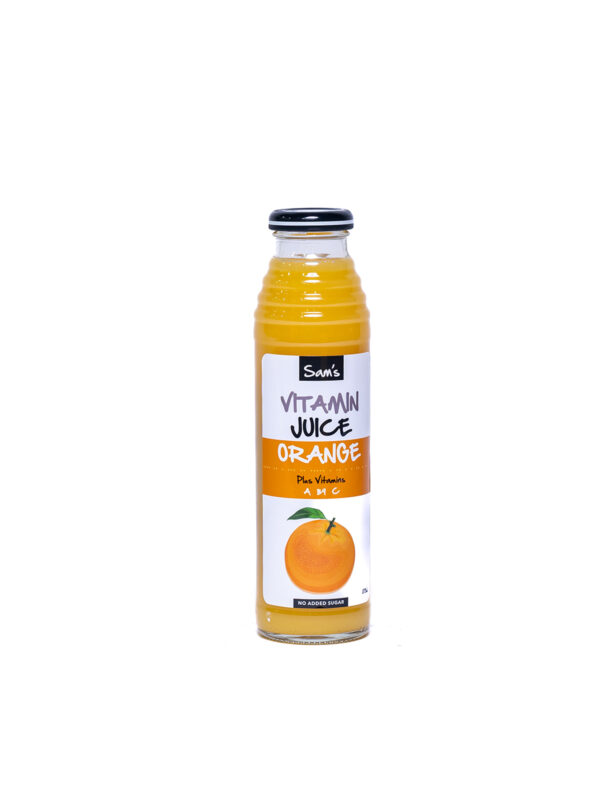 SAM'S JUICE ORANGE 375ML X 12